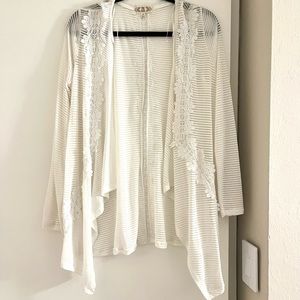White Cardigan